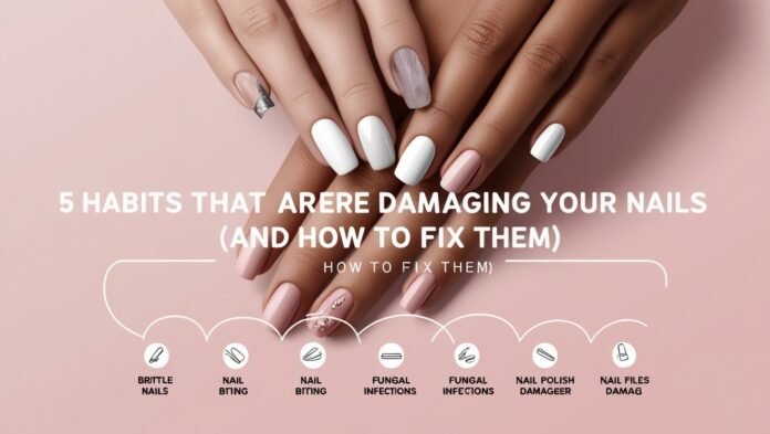 5 Habits That Are Damaging Your Nails (And How to Fix Them)