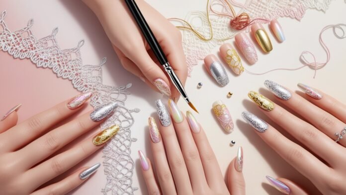 How to Create Intricate Lace Nail Art Designs