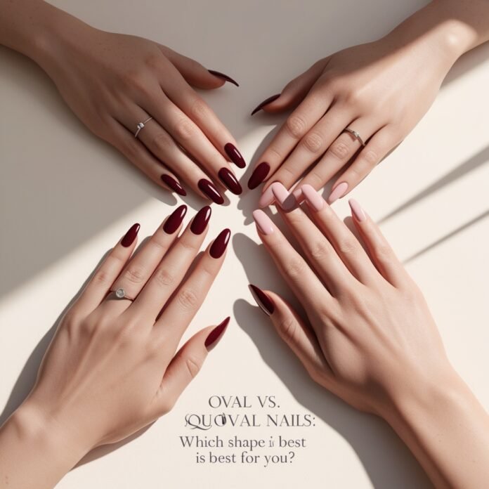 Oval vs. Squoval Nails Which Shape is Best for You