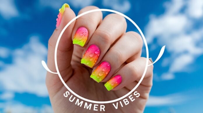 Summer Vibes Neon Nail Art Ideas for Hot Days